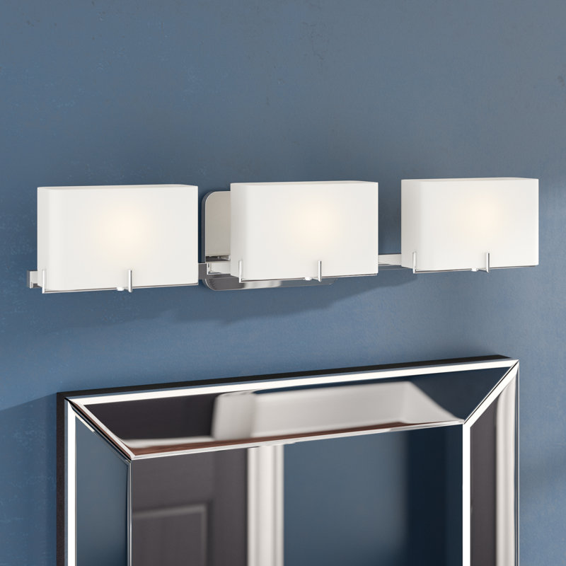 Wade Logan Allston 3Light Vanity Light & Reviews Wayfair